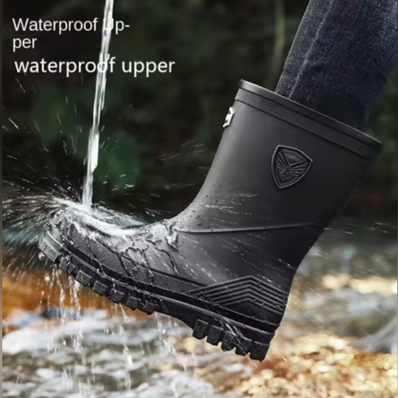 Black Waterproof Boots - Picture 2 of 5